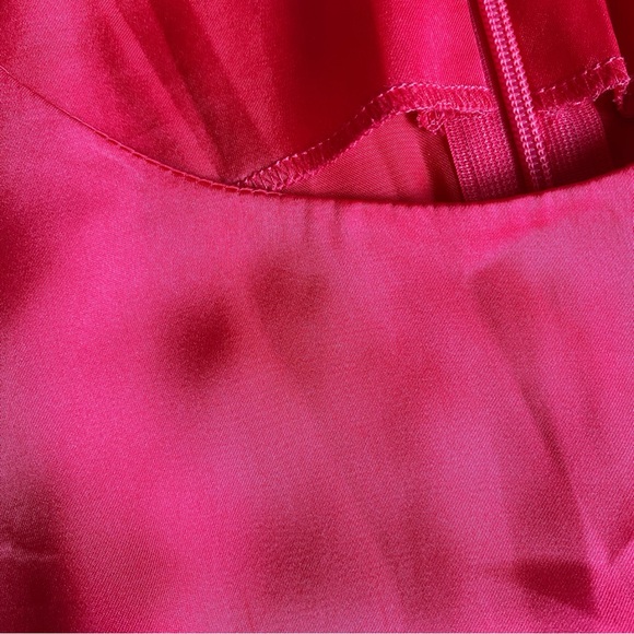 💗 VILA PINK SATIN COCKTAIL DRESS! - Picture 12 of 16